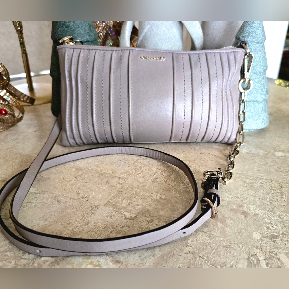 Coach Madison Pintuck Leather Mini-bag - Picture 3 of 11